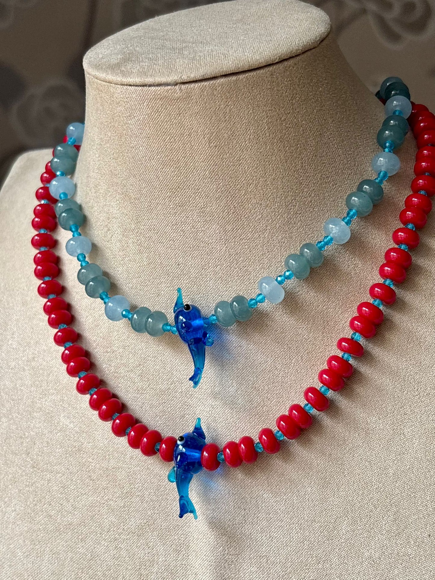 Collar Delfín Cristal