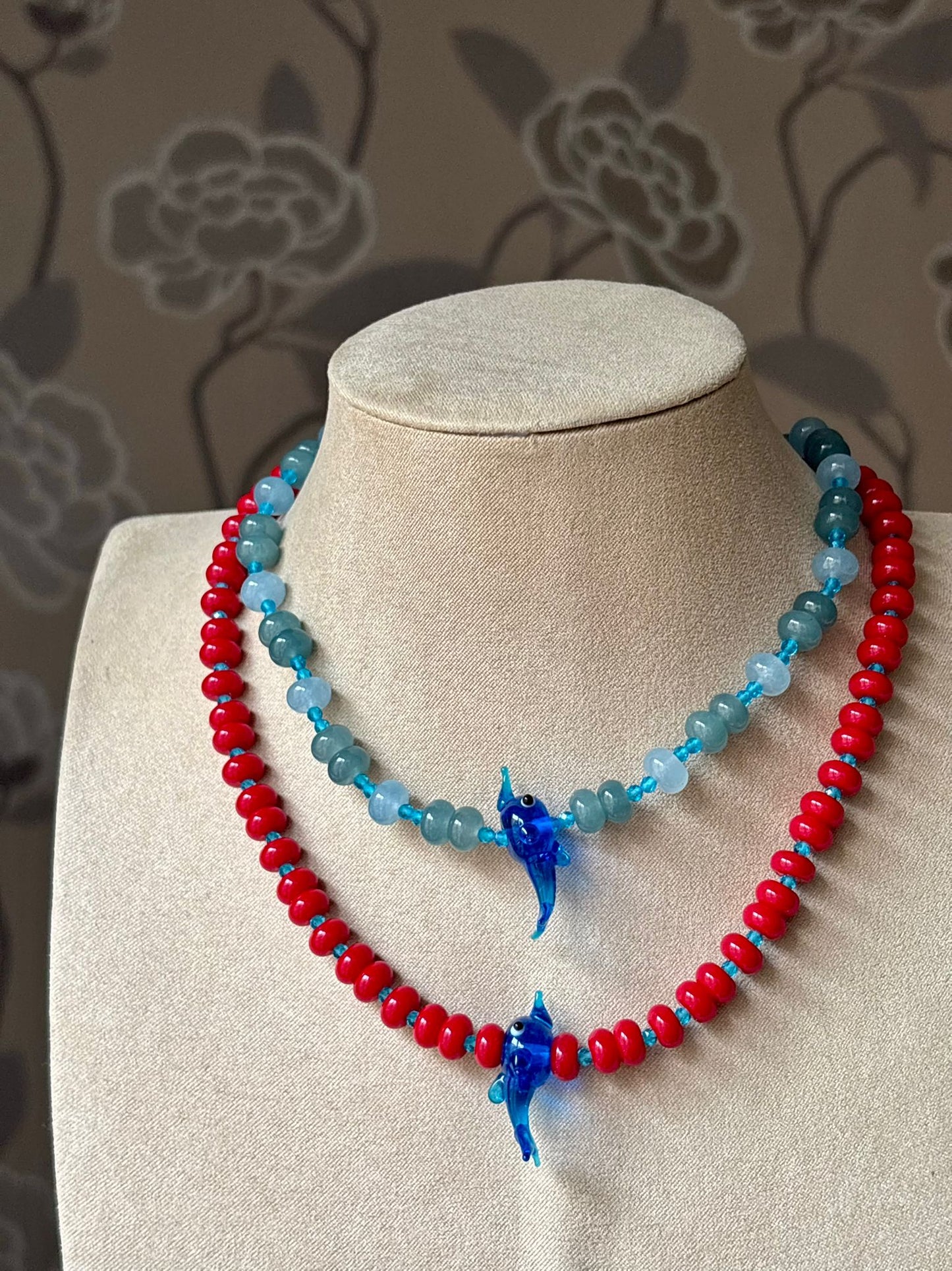 Collar Delfín Cristal