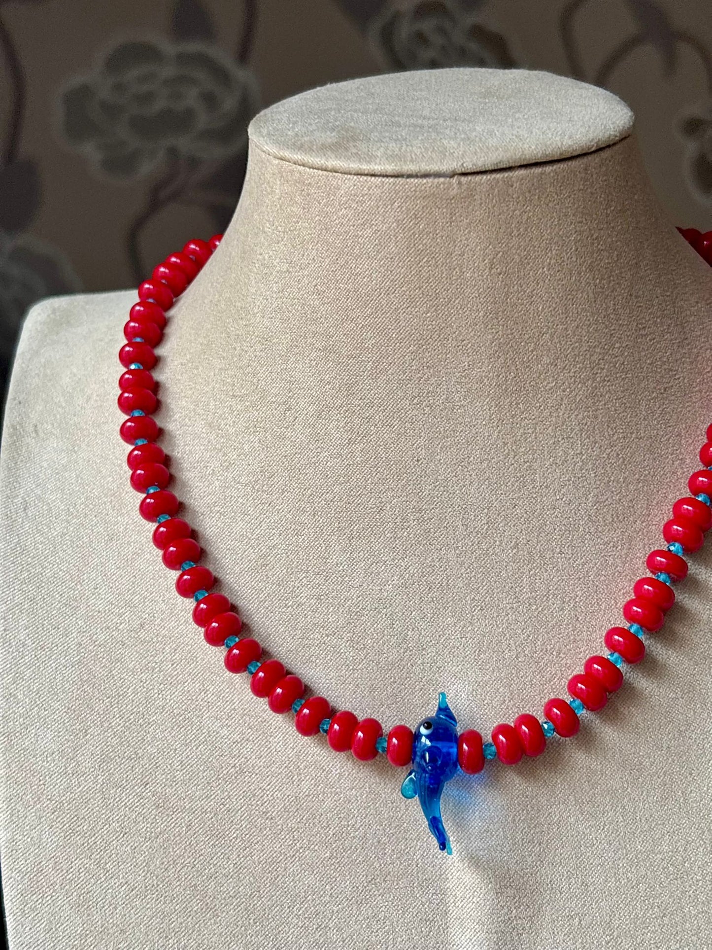 Collar Delfín Cristal