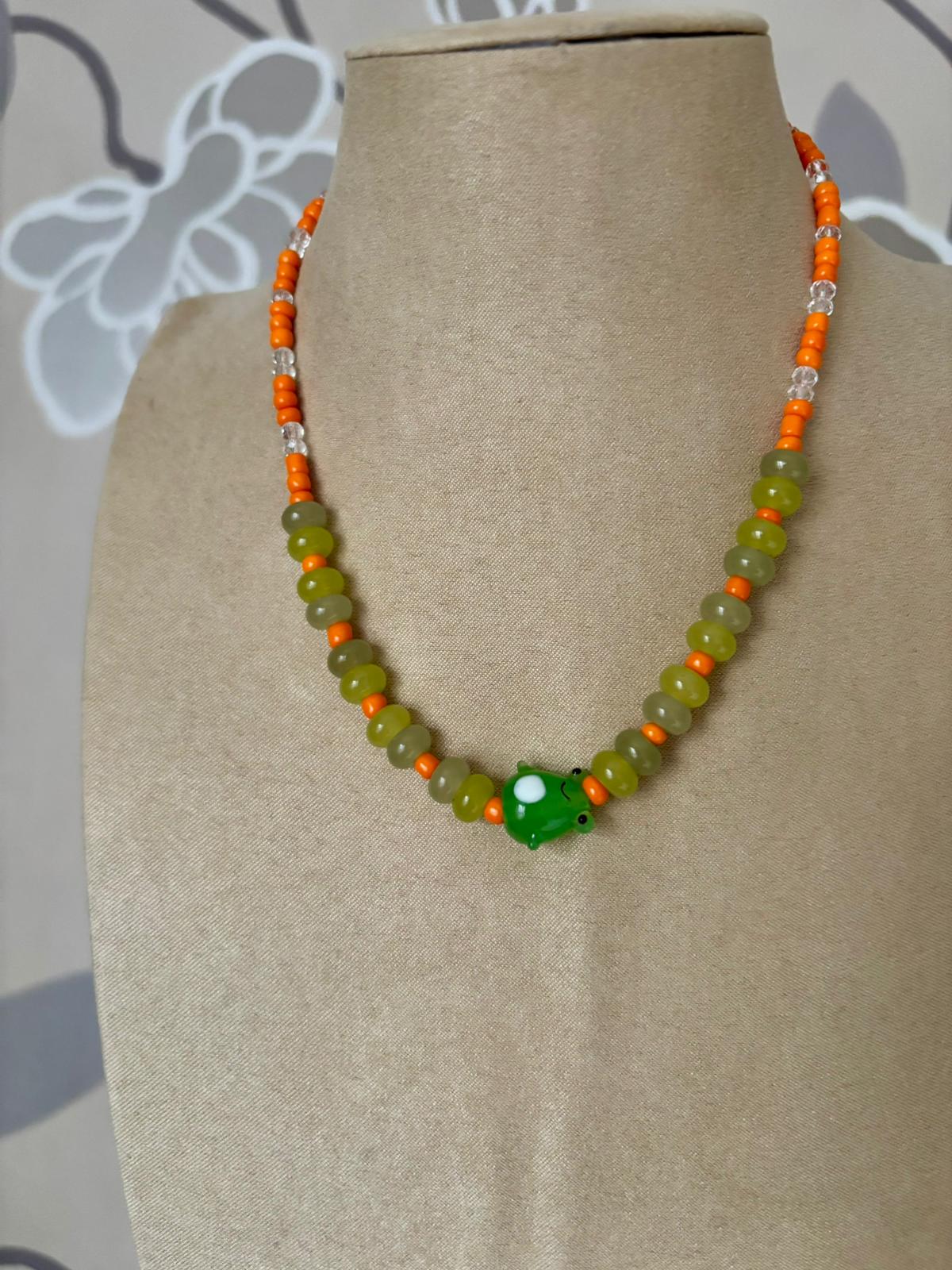 Collar Rana Cristal