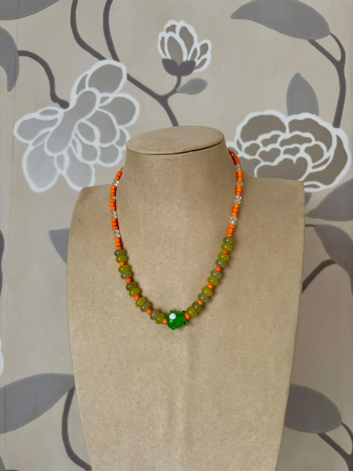 Collar Rana Cristal