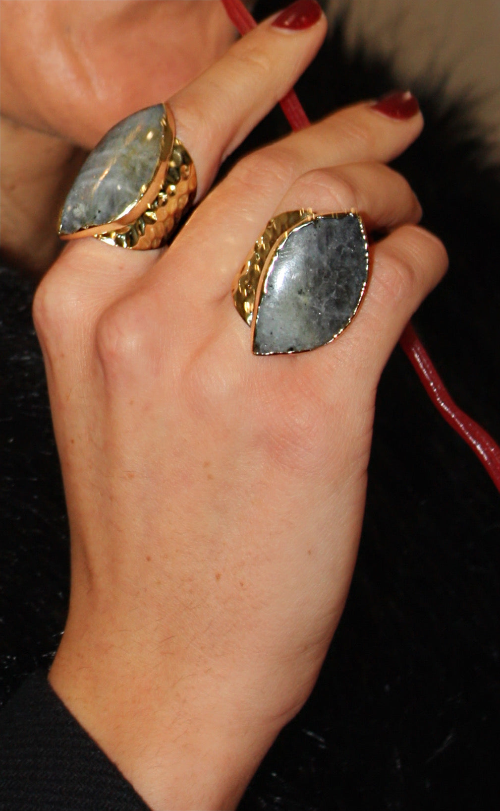 ANILLO ROCKY GRIS