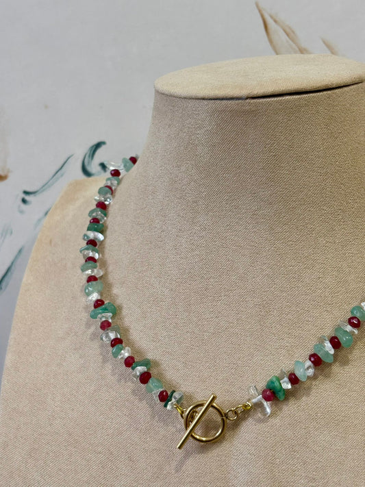 Collar Piedras Color